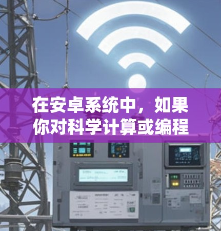在安卓系统中，如果你对科学计算或编程感兴趣，虽然安卓系统本身提供了一些科学计算工具，但要确保它们的安全性，需要注意以下几点