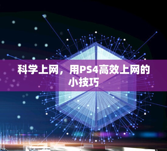 科学上网，用PS4高效上网的小技巧