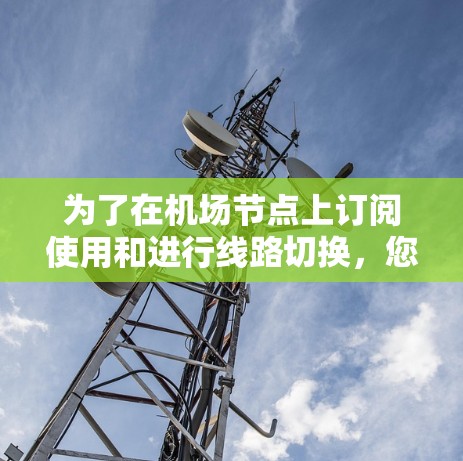 为了在机场节点上订阅使用和进行线路切换，您可以按照以下步骤操作