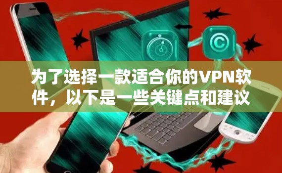为了选择一款适合你的VPN软件，以下是一些关键点和建议