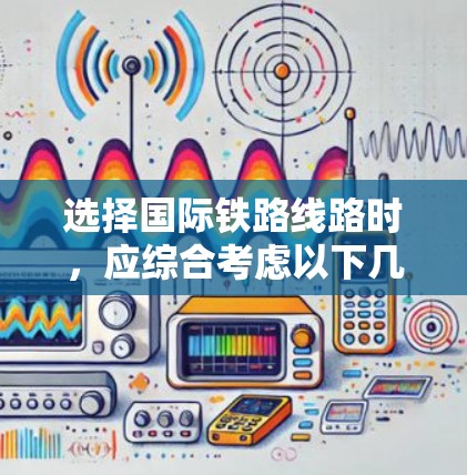 选择国际铁路线路时，应综合考虑以下几个关键因素，以确保选择的线路高效、经济且可靠