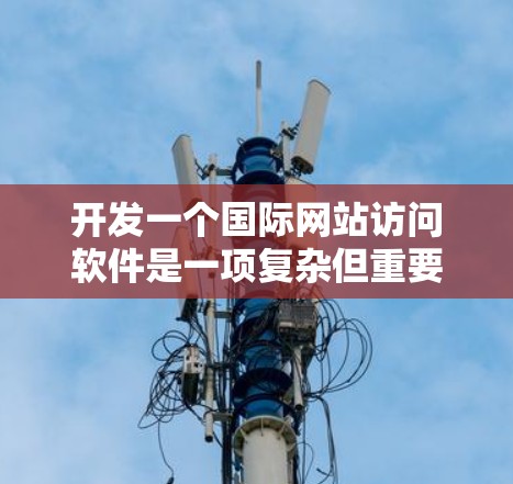 开发一个国际网站访问软件是一项复杂但重要的任务，旨在确保用户能够安全、合法访问国际网站。以下是一个逐步的指南，帮助您开发一个高效且安全的访问控制软件