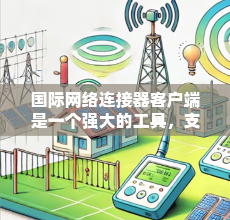 国际网络连接器客户端是一个强大的工具，支持在不同国家或地区的设备之间进行通信。以下是使用国际网络连接器客户端的基本步骤