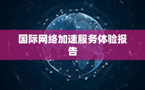 国际网络加速服务体验报告