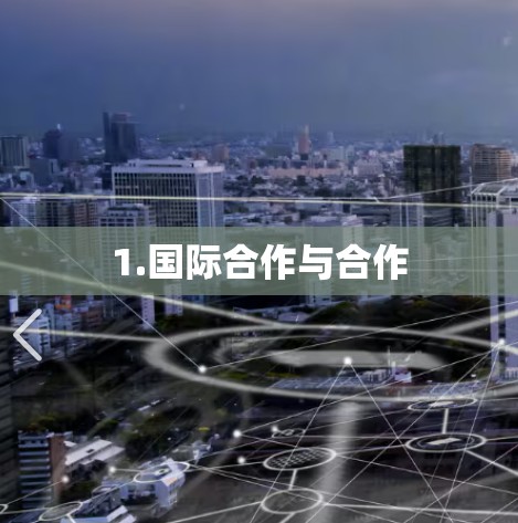 1.国际合作与合作