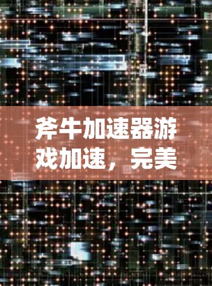 斧牛加速器游戏加速，完美还原，流畅无卡顿