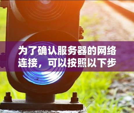 为了确认服务器的网络连接，可以按照以下步骤进行测试