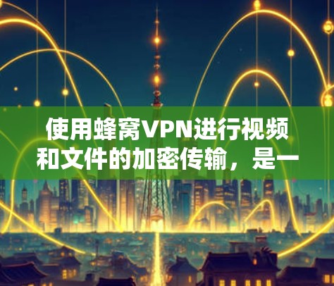 使用蜂窝VPN进行视频和文件的加密传输，是一个值得考虑的选项，尤其是对于需要高安全性的用户。以下是对蜂窝VPN的详细分析和推荐