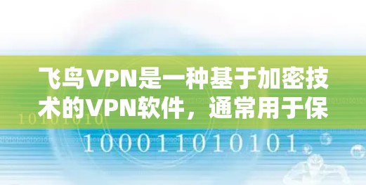 飞鸟VPN是一种基于加密技术的VPN软件，通常用于保护个人数据和网络流量。以下是关于如何下载和使用飞鸟VPN软件的步骤说明