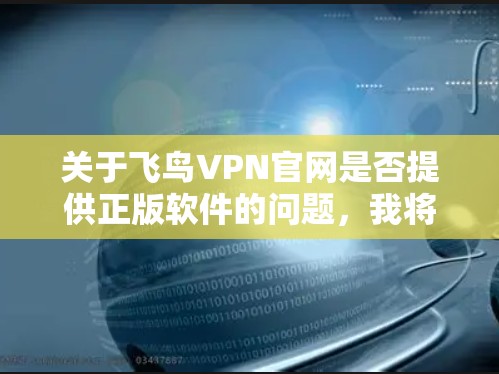 关于飞鸟VPN官网是否提供正版软件的问题，我将逐步解释如何确认和获取合法VPN软件