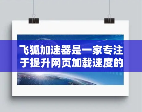 飞狐加速器是一家专注于提升网页加载速度的加速软件，近年来在全球范围内有广泛的市场影响力。以下是一些关于飞狐加速器海外分布情况的详细信息