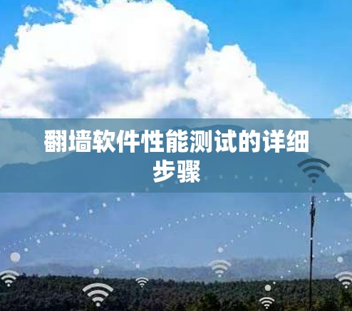 翻墙软件性能测试的详细步骤