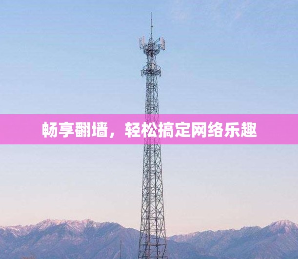 畅享翻墙，轻松搞定网络乐趣