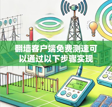 翻墙客户端免费测速可以通过以下步骤实现