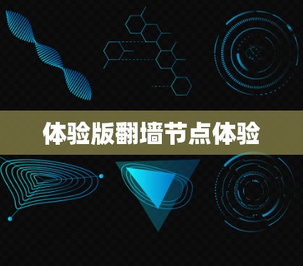 体验版翻墙节点体验