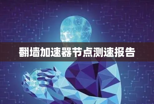 翻墙加速器节点测速报告