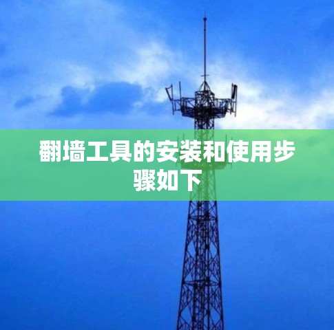 翻墙工具的安装和使用步骤如下