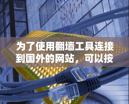 为了使用翻墙工具连接到国外的网站，可以按照以下步骤进行