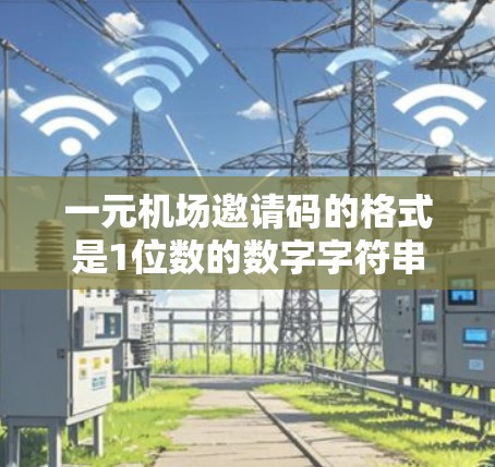 一元机场邀请码的格式是1位数的数字字符串，通常由机场和日期组成。具体规则如下