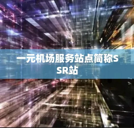 一元机场服务站点简称SSR站