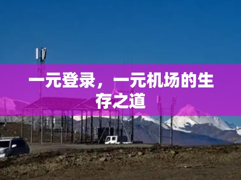 一元登录，一元机场的生存之道