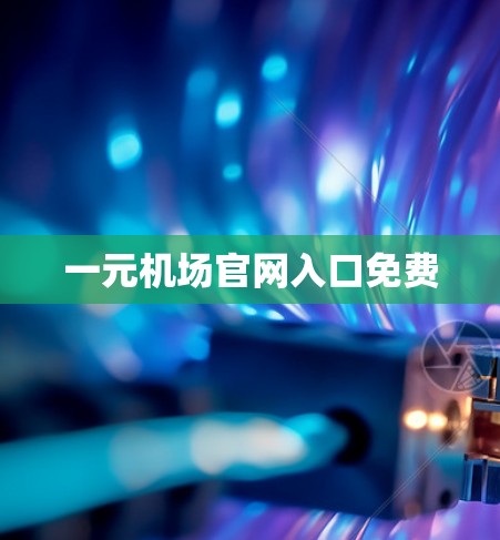 一元机场官网入口免费