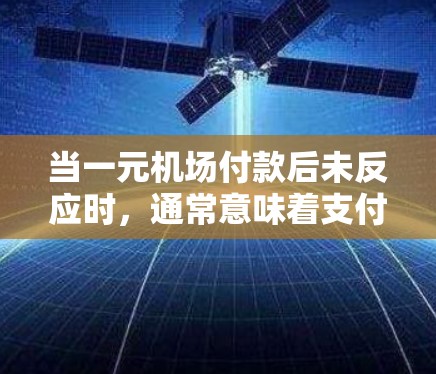 当一元机场付款后未反应时，通常意味着支付成功但没有显示到账户中。以下是可能的步骤来帮助您解决这个问题