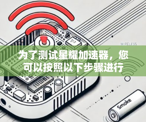 为了测试星耀加速器，您可以按照以下步骤进行