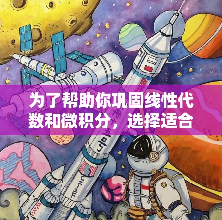 为了帮助你巩固线性代数和微积分，选择适合的学习工具如下