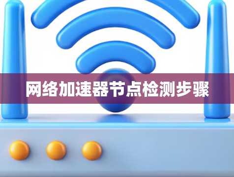 网络加速器节点检测步骤
