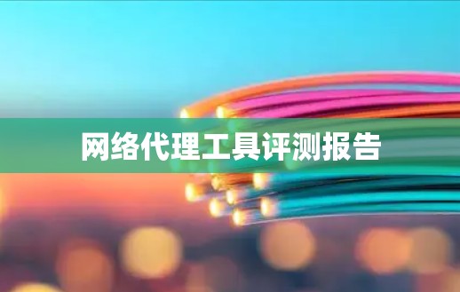 网络代理工具评测报告
