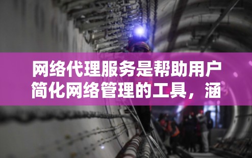 网络代理服务是帮助用户简化网络管理的工具，涵盖了多种功能。以下是对网络代理服务的详细分析