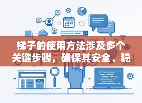 梯子的使用方法涉及多个关键步骤，确保其安全、稳定和有效。以下是逐步指南